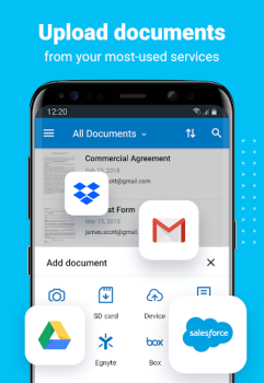 Baixar signNow Assinar documentos PDF Emprego para Android captura de tela 3