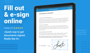 Baixar signNow Assinar documentos PDF Emprego para Android captura de tela 7