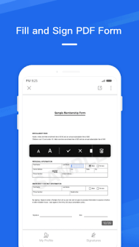 Baixar WPS PDF Fill & Sign Emprego para Android captura de tela 2