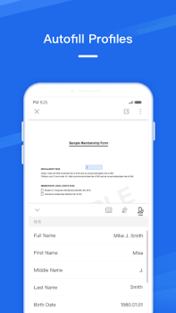 Baixar WPS PDF Fill & Sign Emprego para Android captura de tela 3