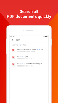 Baixar WPS PDF Emprego para Android captura de tela 4