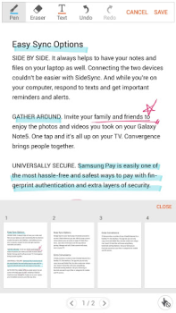 Baixar Write on PDF Emprego para Android captura de tela 2