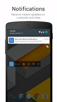 Baixar Accounting App - Zoho Books Negócios para Android captura de tela 4