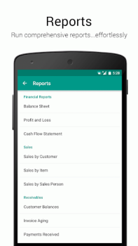 Baixar Accounting App - Zoho Books Negócios para Android captura de tela 7