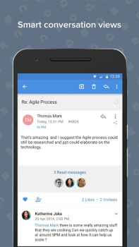 Baixar Zoho Mail - Email and Calendar Emprego para Android captura de tela 3