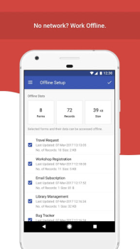 Baixar Formulários Móveis- Zoho Forms Negócios para Android captura de tela 2