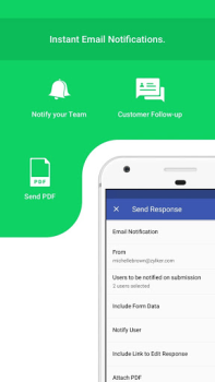 Baixar Formulários Móveis- Zoho Forms Negócios para Android captura de tela 3