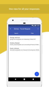 Baixar Formulários Móveis- Zoho Forms Negócios para Android captura de tela 7