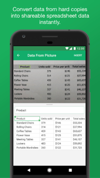 Baixar Zoho Sheet - Folha de cálculo Emprego para Android captura de tela 4