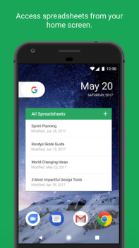 Baixar Zoho Sheet - Folha de cálculo Emprego para Android captura de tela 7