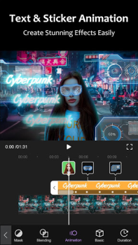 Baixar Motion Ninja Video Editor Editores e Reprodutores de Vídeo para Android captura de tela 2
