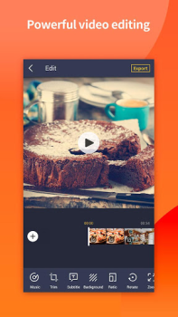 Baixar Camli Editor de vídeo e câmera Editores e Reprodutores de Vídeo para Android captura de tela 3