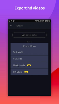 Baixar Camli Editor de vídeo e câmera Editores e Reprodutores de Vídeo para Android captura de tela 4