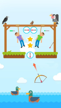 Baixar Gibbets：Jogo de flecha e arco Arcade para Android captura de tela 3
