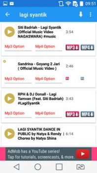 Baixar Mp3Mp4U Download mp3 Música e áudio para Android captura de tela 4