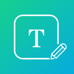 Logotipo Escrever texto em video