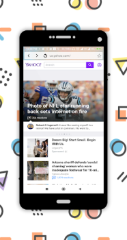 Baixar UV Browser Mini Contato para Android captura de tela 4
