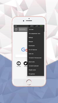Baixar Internet Browser Explorer Contato para Android captura de tela 5