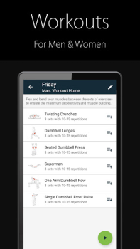 Baixar Treinador Fitness FitProSport Saúde e Bem-estar para Android captura de tela 6
