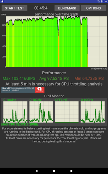 Baixar CPU Throttling Test Ferramentas para Android captura de tela 5