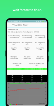 Baixar CPU Throttling Test Ferramentas para Android captura de tela 3