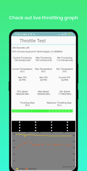 Baixar CPU Throttling Test Ferramentas para Android captura de tela 4
