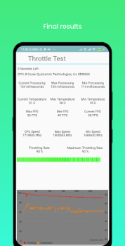 Baixar CPU Throttling Test Ferramentas para Android captura de tela 5