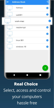 Baixar RealVNC Viewer: Remote Desktop Emprego para Android captura de tela 4