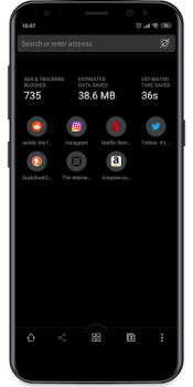 Baixar Maiar Browser Contato para Android captura de tela 2