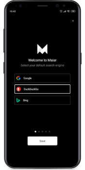 Baixar Maiar Browser Contato para Android captura de tela 4