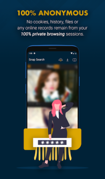Baixar Snap Search - Private Browser Contato para Android captura de tela 4