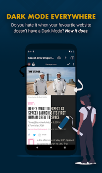 Baixar Snap Search - Private Browser Contato para Android captura de tela 6