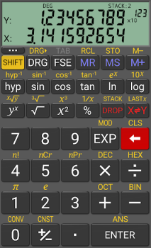 Baixar RealCalc Scientific Calculator Emprego para Android captura de tela 2