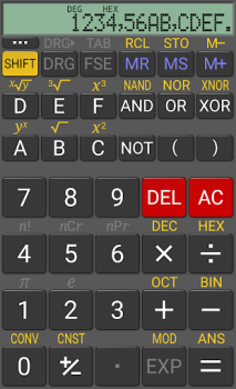Baixar RealCalc Scientific Calculator Emprego para Android captura de tela 3