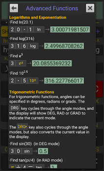 Baixar RealCalc Scientific Calculator Emprego para Android captura de tela 5