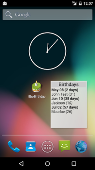 Baixar EboBirthday Ferramentas para Android captura de tela 2