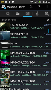 Baixar Meridian Player Editores e Reprodutores de Vídeo para Android captura de tela 3