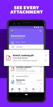 Baixar Yahoo Mail - Organize-se Contato para Android captura de tela 7