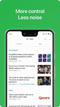 Baixar Feedly - Smarter News Reader Notícias e Revistas para Android captura de tela 3