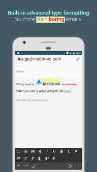 Baixar MailDroid -  Email App Contato para Android captura de tela 4