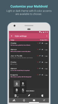 Baixar MailDroid -  Email App Contato para Android captura de tela 5