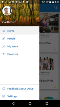 Baixar Office Delve Emprego para Android captura de tela 2