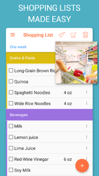 Baixar Recipe Calendar - Meal Planner Comida e bebida para Android captura de tela 3