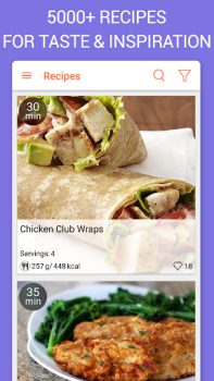 Baixar Recipe Calendar - Meal Planner Comida e bebida para Android captura de tela 5