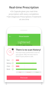 Baixar Dr.Capsule  Antivirus, Cleaner Ferramentas para Android captura de tela 6