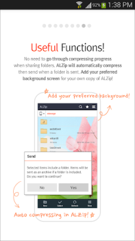 Baixar ALZip – File Manager & Unzip Ferramentas para Android captura de tela 7
