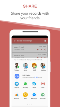 Baixar Voice Recorder HD Música e áudio para Android captura de tela 4