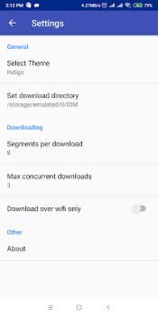 Baixar IDM - Download Manager Plus Ferramentas para Android captura de tela 7