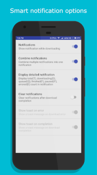 1DM: navegador e downloader