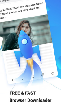 Baixar APUS Navegador Contato para Android captura de tela 2